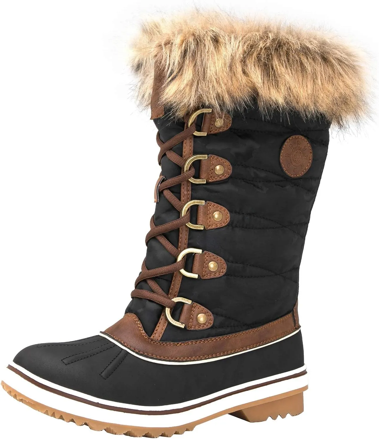 GLOBALWIN Women's 1837 Winter Snow Boots
