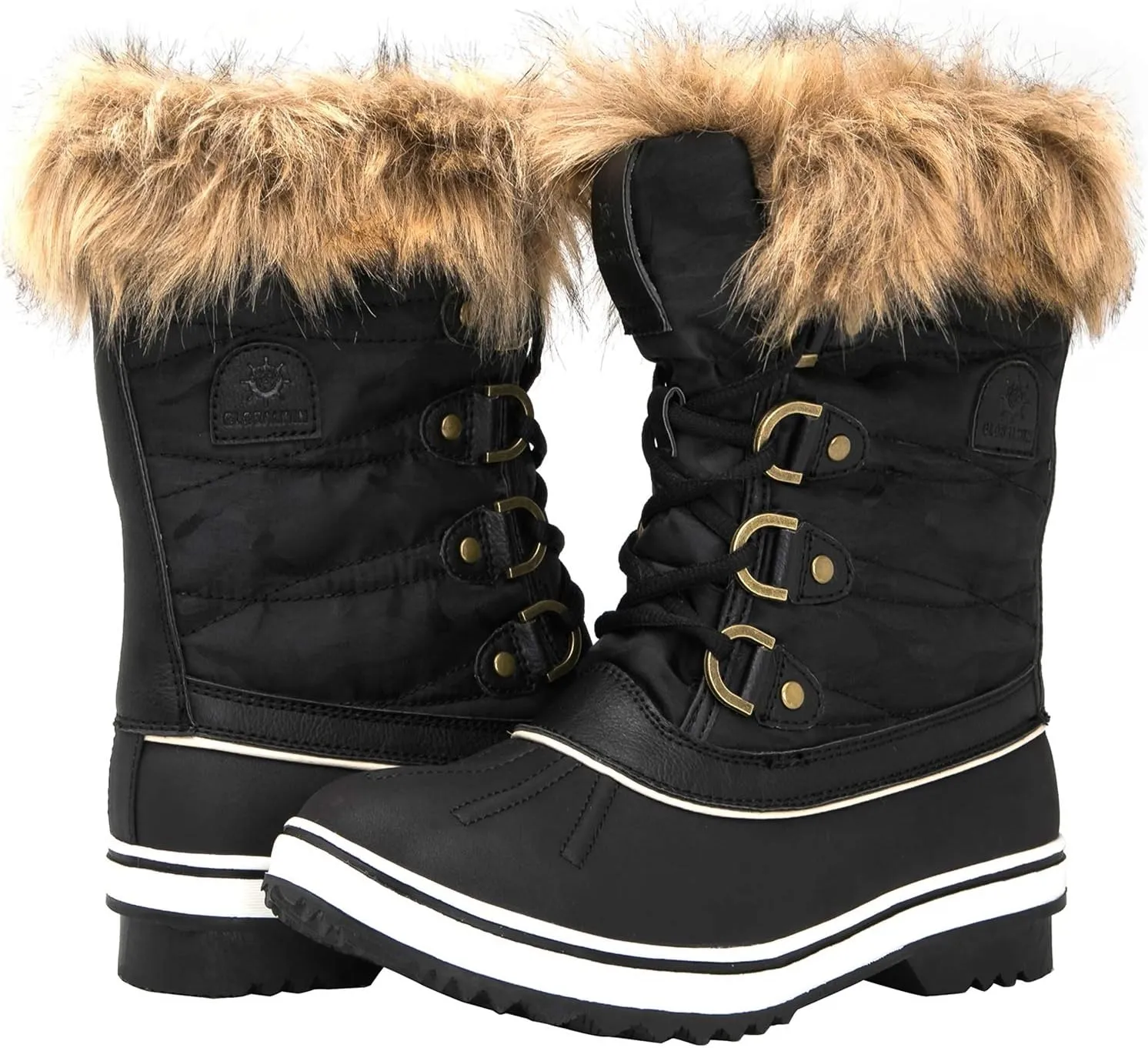 GLOBALWIN Women's 1837 Winter Snow Boots