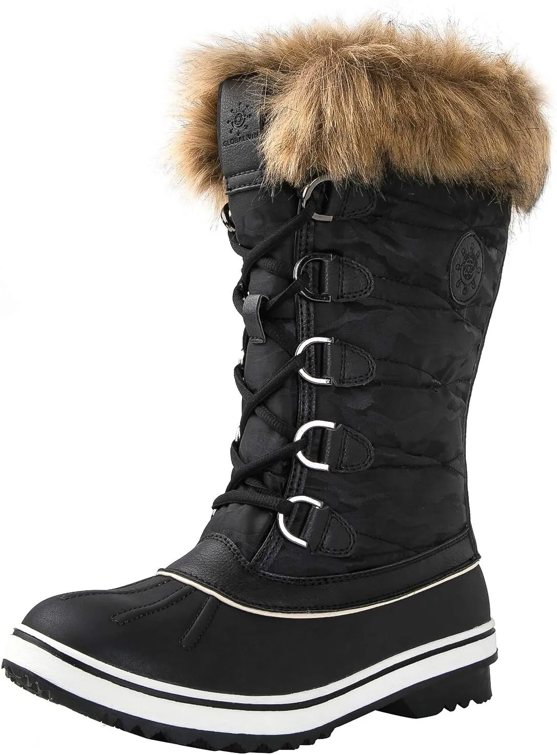 GLOBALWIN Women's 1837 Winter Snow Boots