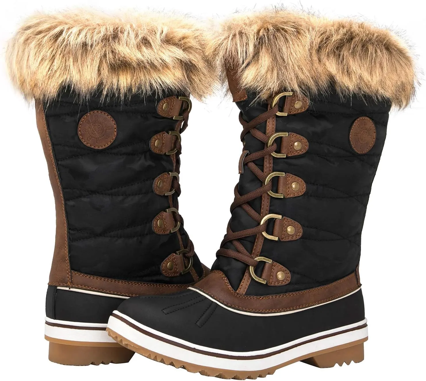 GLOBALWIN Women's 1837 Winter Snow Boots
