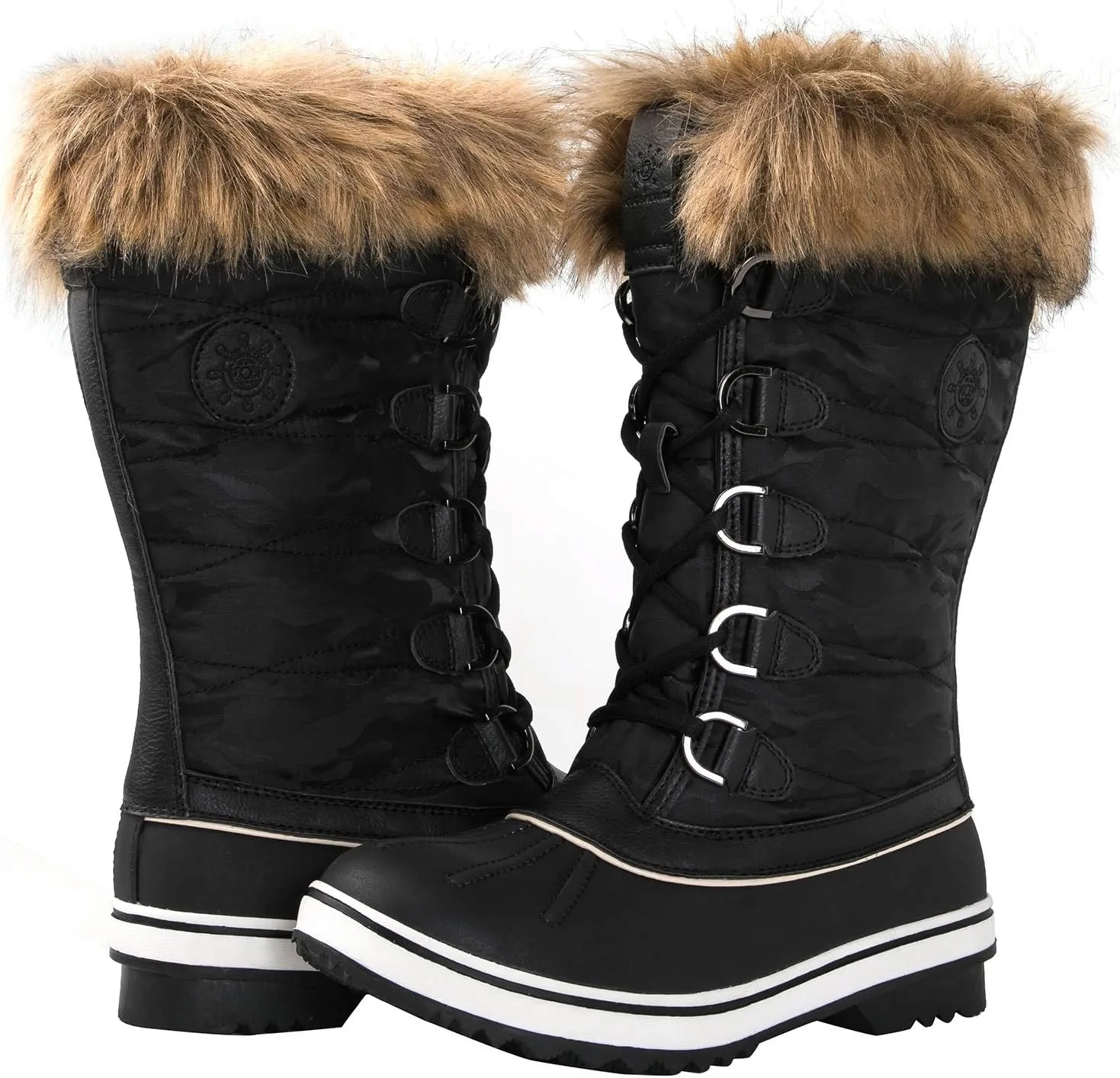 GLOBALWIN Women's 1837 Winter Snow Boots