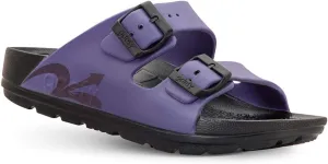 Gravity Defyer G-Defy Women's Wide Width Recovery Slides – Arch Support Sandals with Plantar Fasciitis Relief, Adjustable Double Buckle, and Thick Sole for Enhanced Comfort Post-Exercise