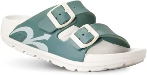 Gravity Defyer G-Defy Women's Wide Width Recovery Slides – Arch Support Sandals with Plantar Fasciitis Relief, Adjustable Double Buckle, and Thick Sole for Enhanced Comfort Post-Exercise
