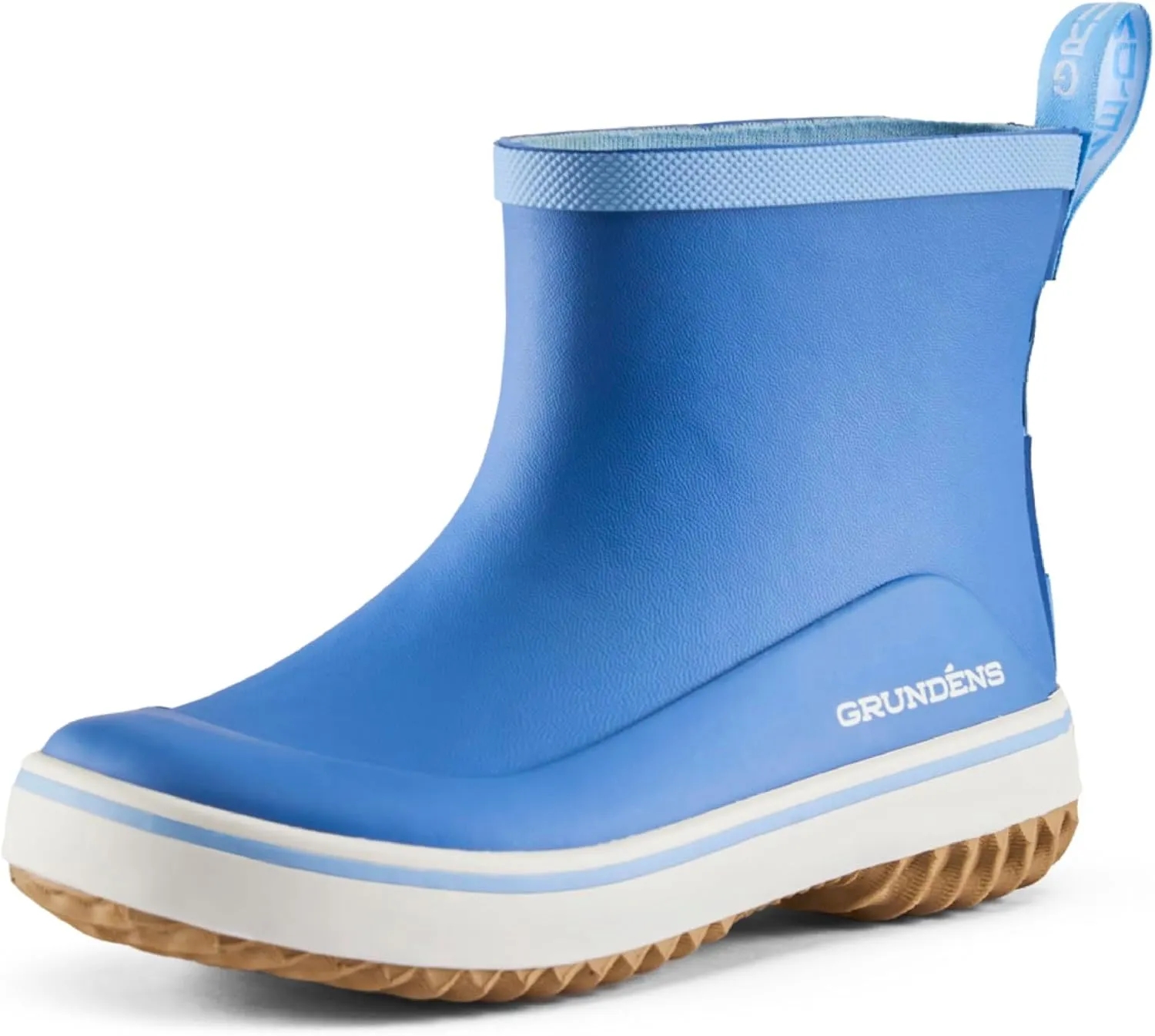 Grundéns Kid's Guppy Rain Boots - Lightweight Rubber Waterproof Kids and Toddlers Shoes, Easy-On Loop, Girls Rain Boots and Boys Rain Boots