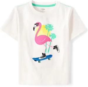 Gymboree Boys' and Toddler Short Sleeve Embroidered Tops