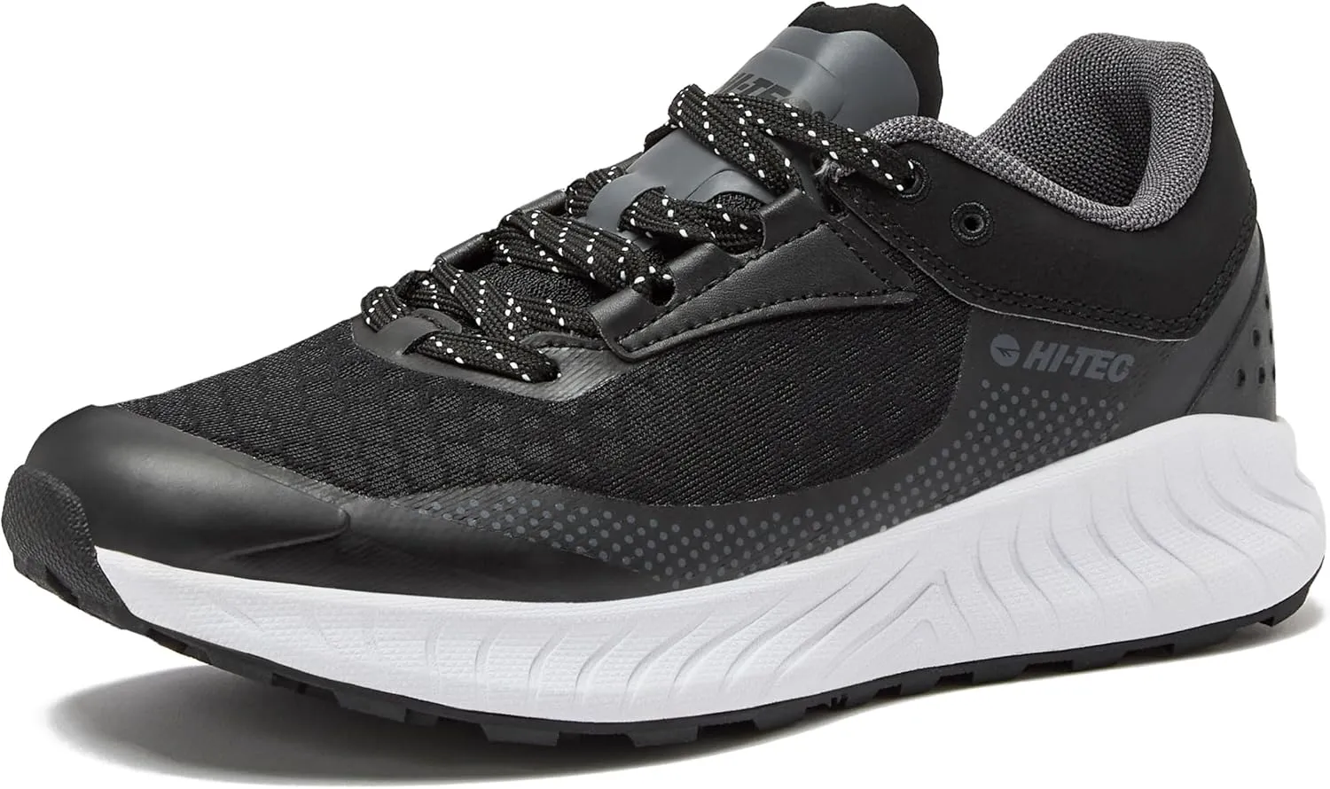 HI-TEC Avalon Trail Running Shoes for Women, Lightweight Breathable Womens Hiking Sneakers or Athletic Walking Shoes for Women, Black, White or Blue, Size 7-12 Hiking Shoes Women