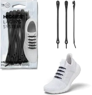 HICKIES No Tie Shoelaces – Elastic, Waterproof, Unisex Shoelaces for Adults, One Size Fits All for Sneakers & Running Shoes