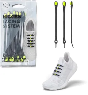 HICKIES No Tie Shoelaces – Elastic, Waterproof, Unisex Shoelaces for Adults, One Size Fits All for Sneakers & Running Shoes