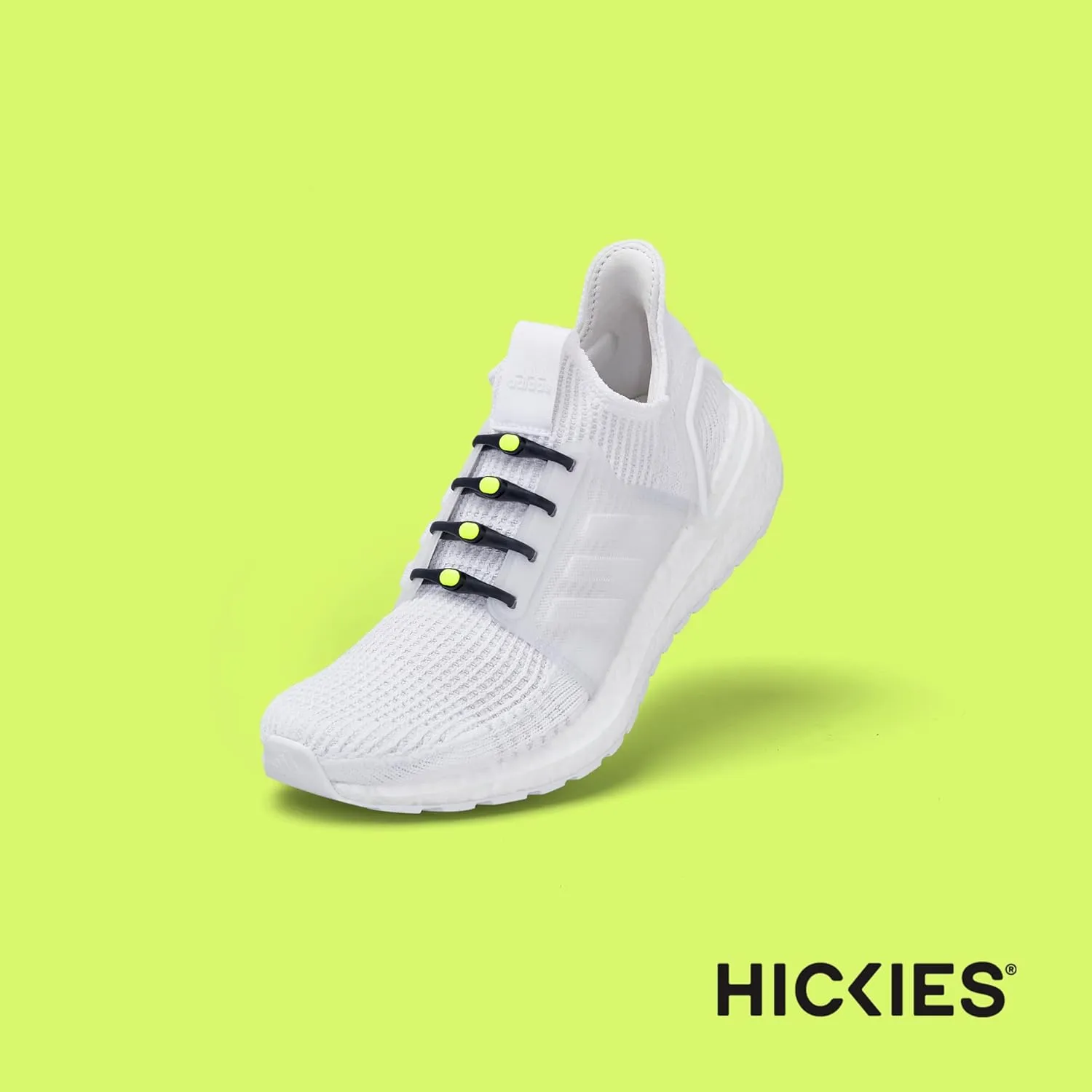 HICKIES No Tie Shoelaces – Elastic, Waterproof, Unisex Shoelaces for Adults, One Size Fits All for Sneakers & Running Shoes