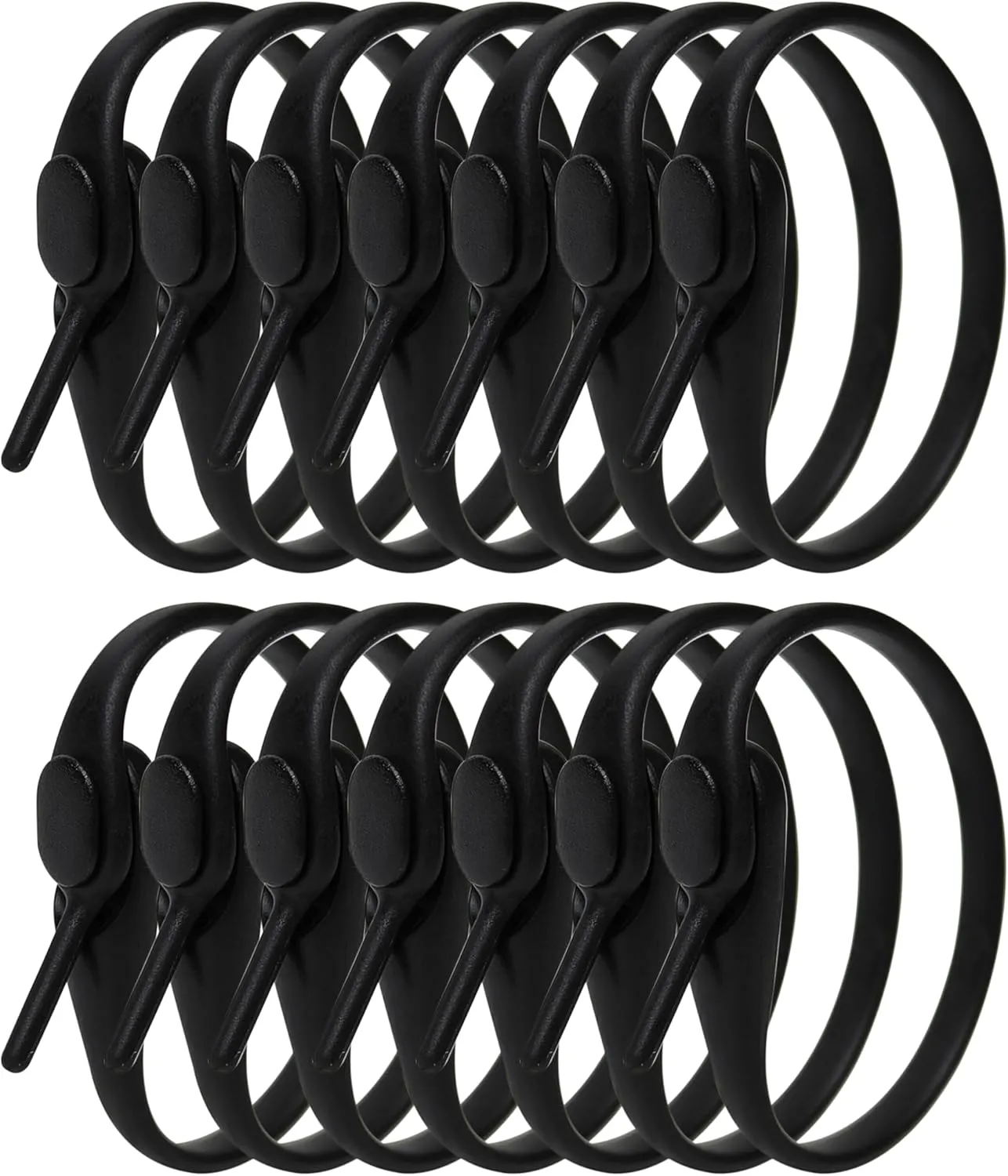 HICKIES No Tie Shoelaces – Elastic, Waterproof, Unisex Shoelaces for Adults, One Size Fits All for Sneakers & Running Shoes