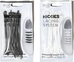 HICKIES No Tie Shoelaces – Elastic, Waterproof, Unisex Shoelaces for Adults, One Size Fits All for Sneakers & Running Shoes