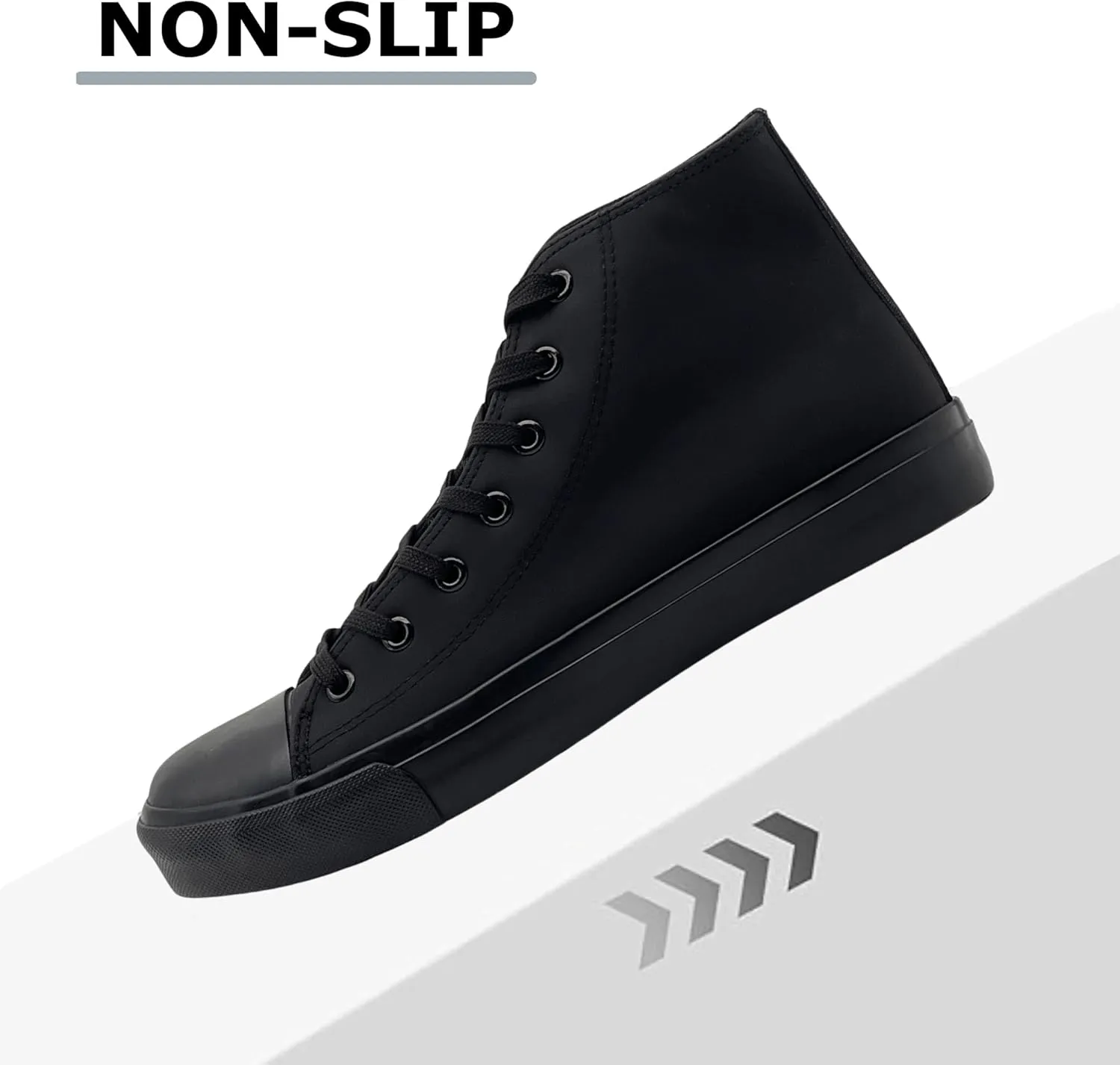 High Top Sneakers for Women Men Classic PU Leather Tennis Shoes Lace Up Fashion Breathable Walking Shoes High Tops