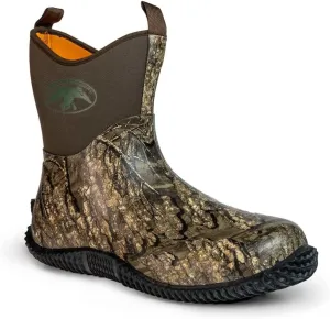 HOT SHOT Duck Commander x Countryman Men’s Hunting Ankle Boot | Durable Neoprene | Waterproof | Lightweight Camouflage Boots