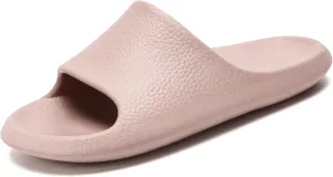 House Slides for Women Men, Quick Drying Shower Slippers, Waterproof Cloud Slides for Women Indoor, Soft Womens Slides Sandals Comfortable Arch Support