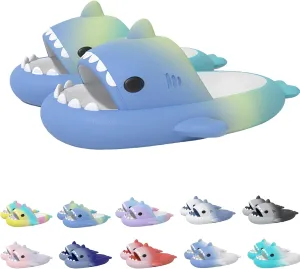 Hrtesus Sharklas, Aldult Sharklas Originales, Shark Slides for Women and Men, Shark Chanclas Originales, Cloud Slippers Novelty Beach Sandals