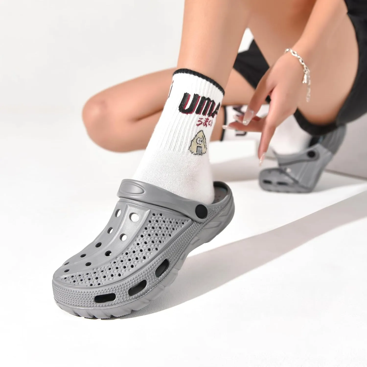 INMINPIN Women Men Orthopedic Clogs Arch Support Garden Shoes Sandals Slippers with Plantar Fasciitis Insoles