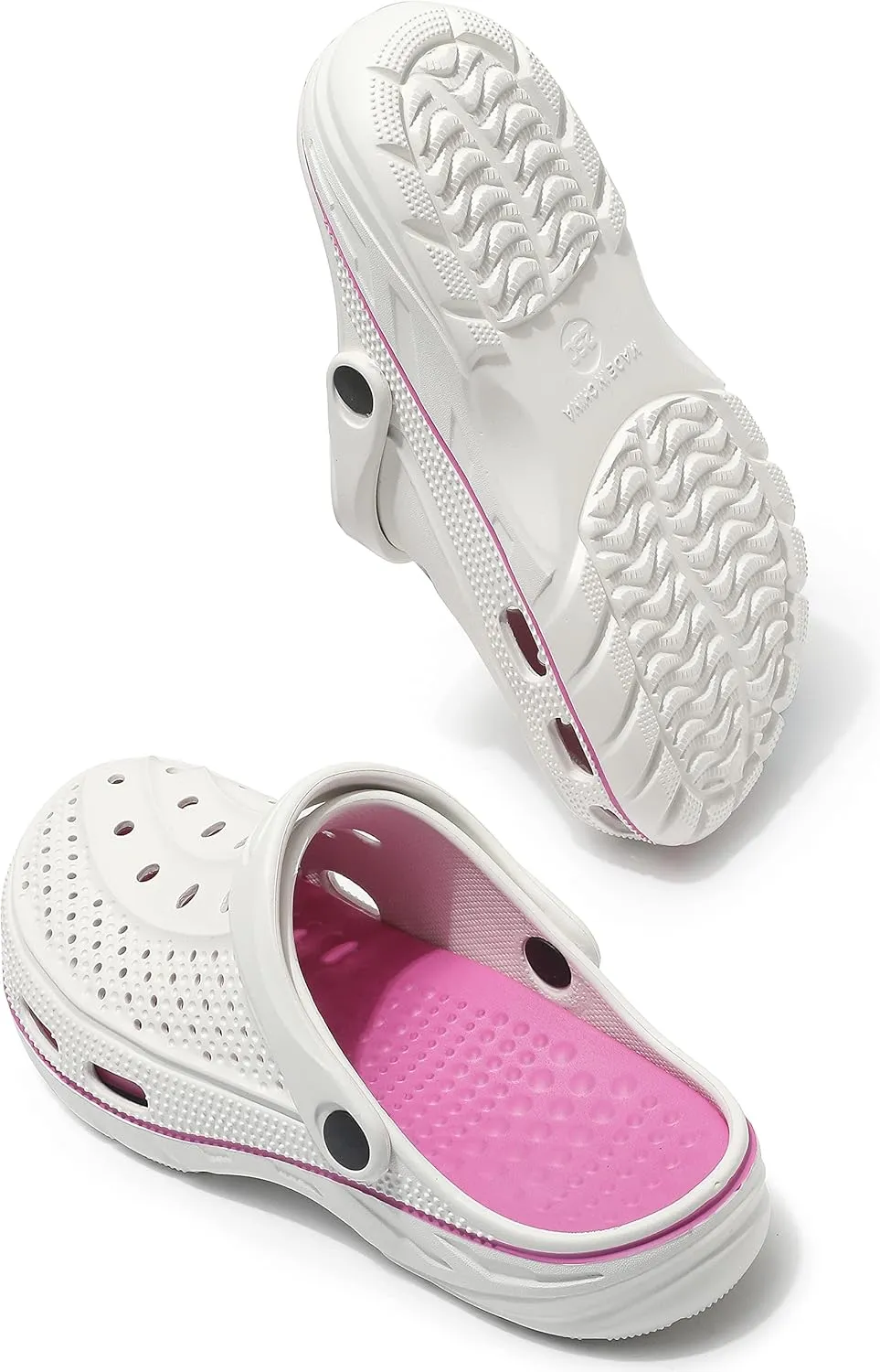 INMINPIN Women Men Orthopedic Clogs Arch Support Garden Shoes Sandals Slippers with Plantar Fasciitis Insoles