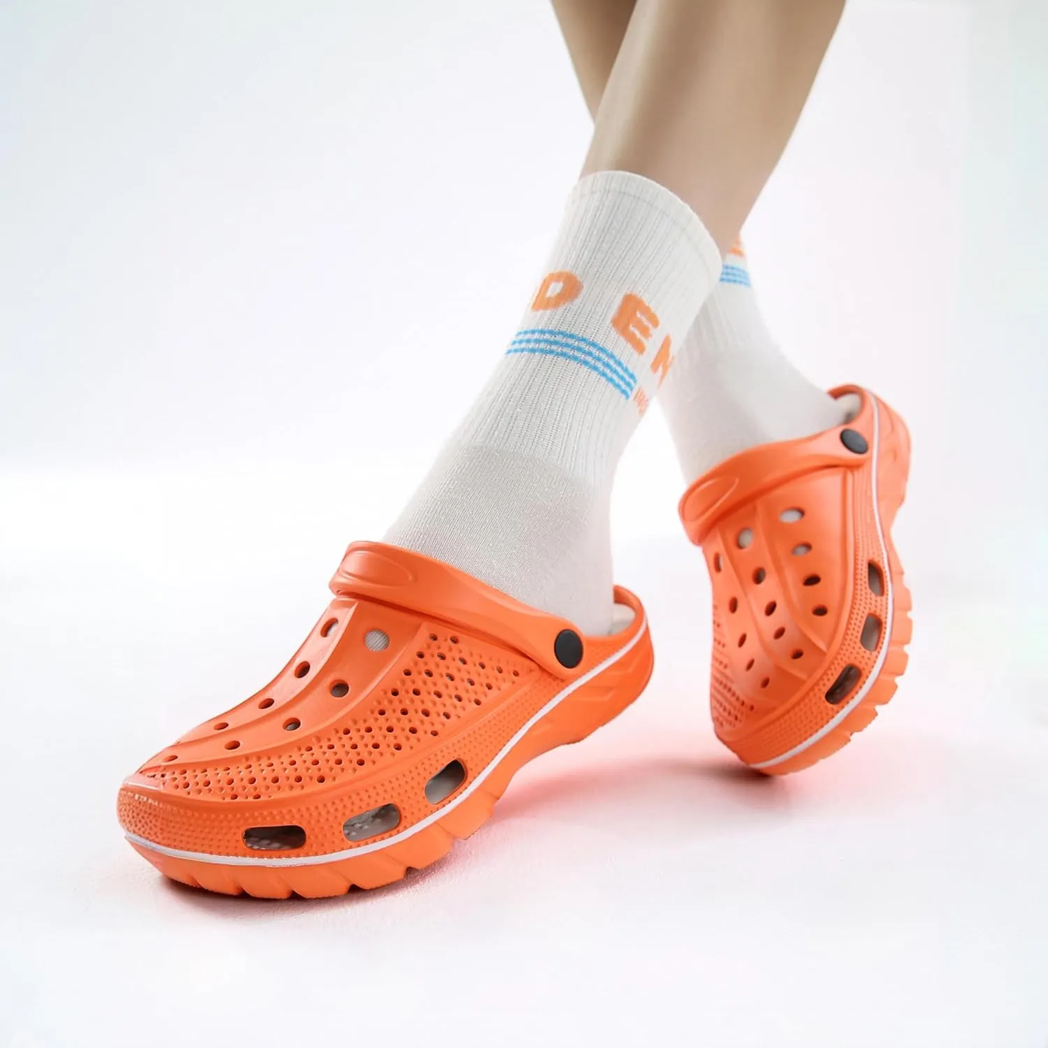 INMINPIN Women Men Orthopedic Clogs Arch Support Garden Shoes Sandals Slippers with Plantar Fasciitis Insoles