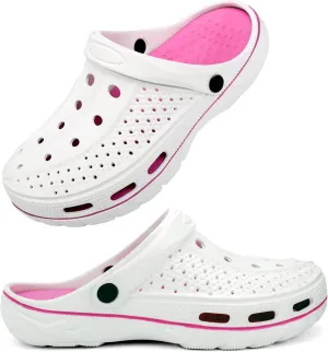 INMINPIN Women Men Orthopedic Clogs Arch Support Garden Shoes Sandals Slippers with Plantar Fasciitis Insoles