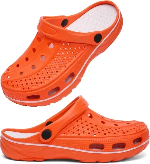 INMINPIN Women Men Orthopedic Clogs Arch Support Garden Shoes Sandals Slippers with Plantar Fasciitis Insoles
