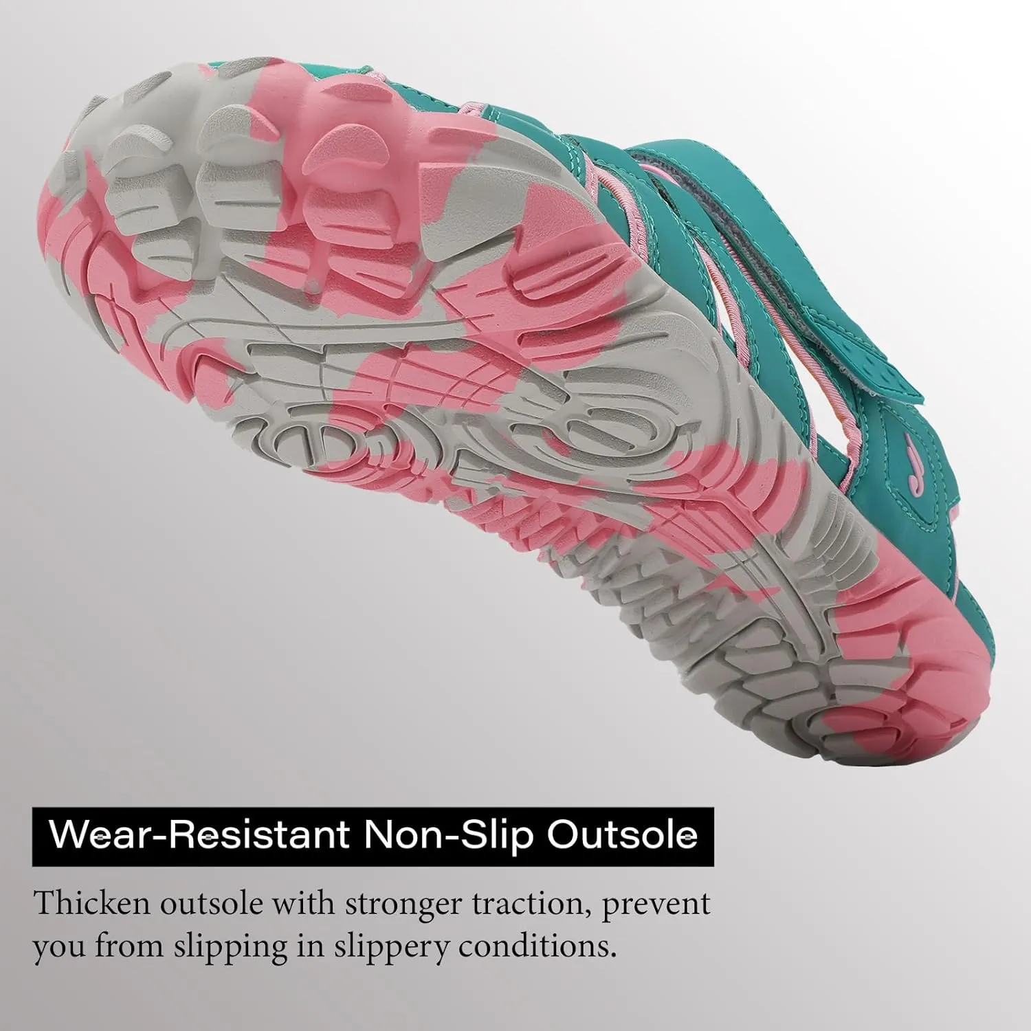 JIASUQI Athletic Hiking Water Shoes Barefoot Aqua Swim Sports Sandals Walking Shoes for Women Men