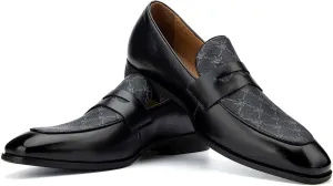 JITAI Mens Loafers Shoes Slip On Driving Shoes Casual Dress Loafer Business Fashion Shoes