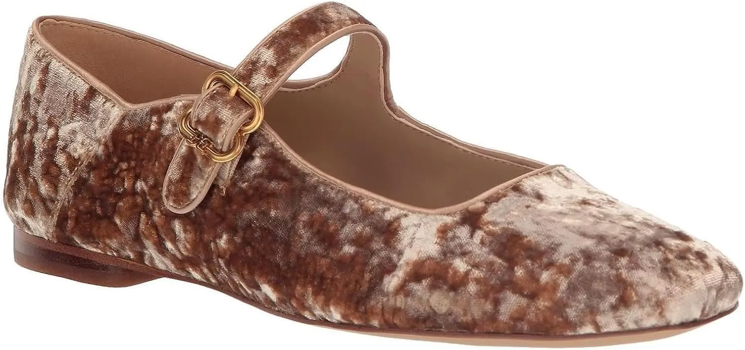 JORISTIMO Women's Elegant Strappy Ballet Flats Elaborate 2024 New Single Shoes Square Toe Minimalist Ankle Strap Basical Classical Escarpin