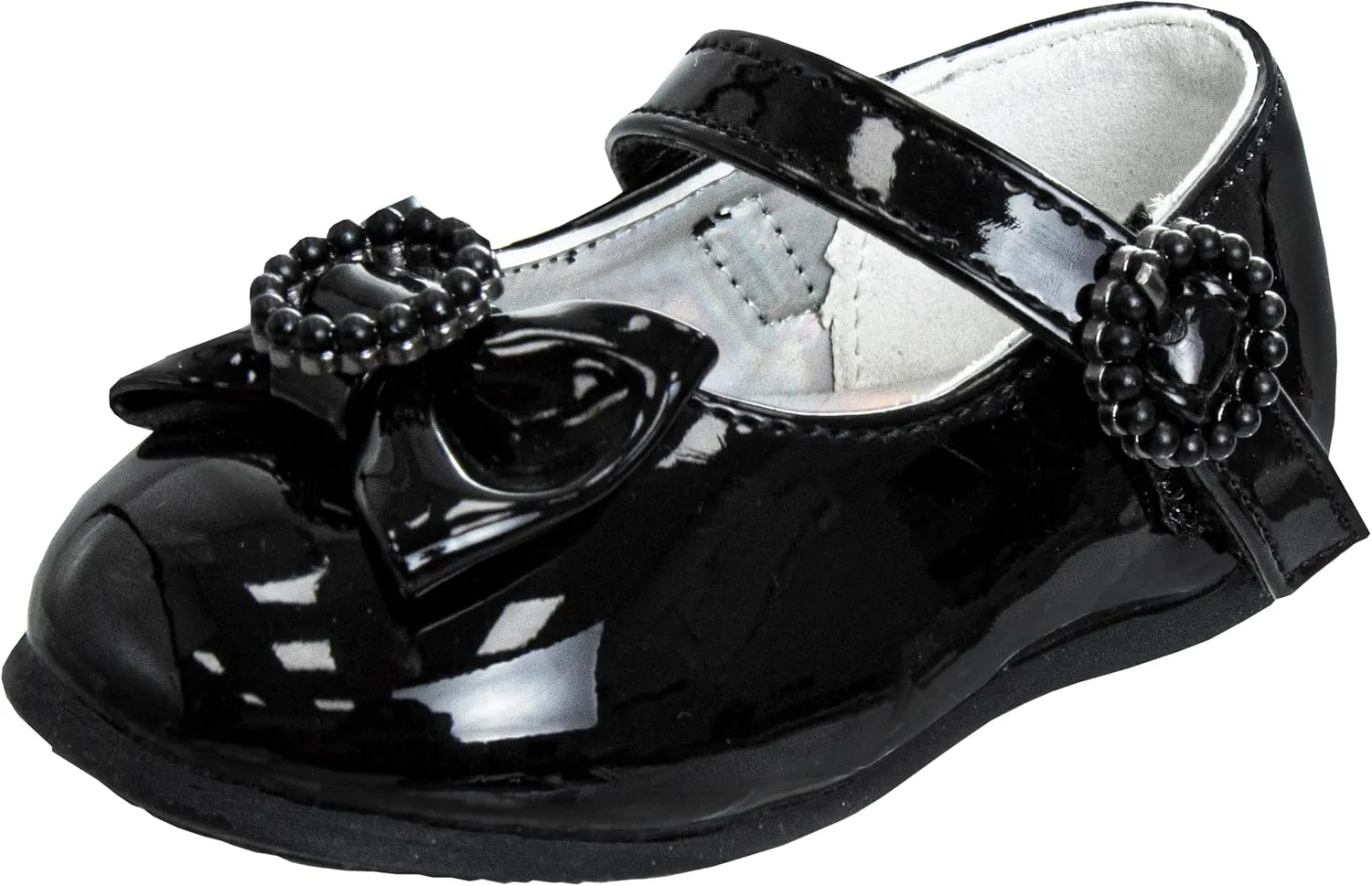 Josmo Baby-Girl's Infants Toddlers Dress Shoes Mary Jane Flats