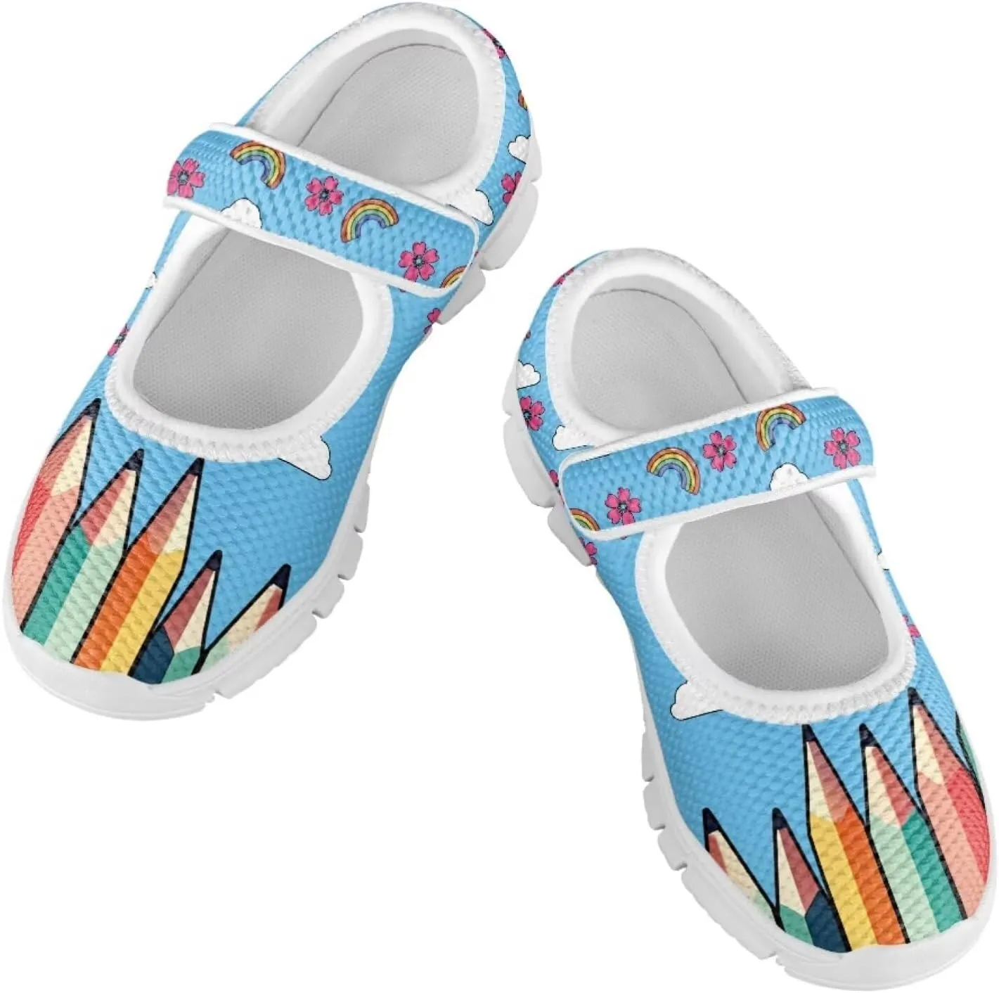 JoyLamoria Floral Ladybug Toddler Mary Jane Shoes - Little Girl Elegant Ballet Flats Perfect for Parties & School Events Fashion Ladybug Dress Shoes