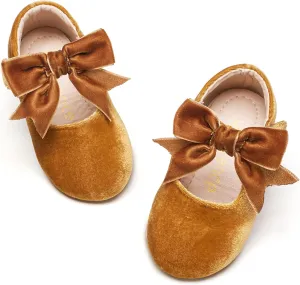 Kiderence Little Toddler Girls Dress Shoes Ballerina Ballet Flats Kids Mary Janes
