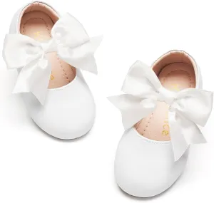 Kiderence Little Toddler Girls Dress Shoes Ballerina Ballet Flats Kids Mary Janes