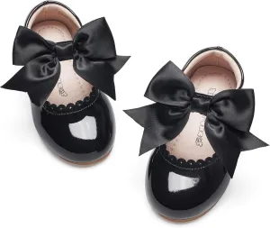 Kiderence Toddler Girls Dress Shoes Little Kids Mary Janes Ballet Flats Toddler