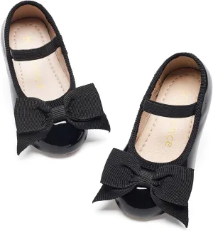 Kiderence Toddler Girls Dress Shoes Little Kids Mary Janes Ballet Flats Toddler