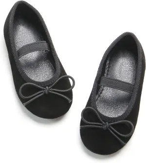 Kiderence Toddler Girls Dress Shoes Little Kids Mary Janes Ballet Flats Toddler