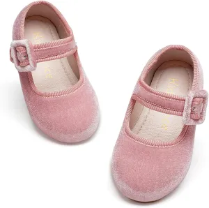 Kiderence Toddler Girls Dress Shoes Little Kids Mary Janes Ballet Flats Toddler