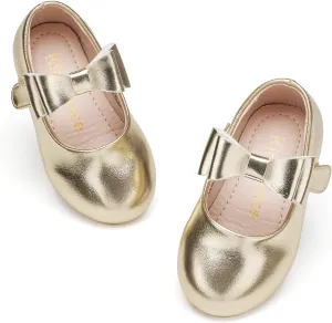 Kiderence Toddler Girls Dress Shoes Little Kids Mary Janes Ballet Flats Toddler