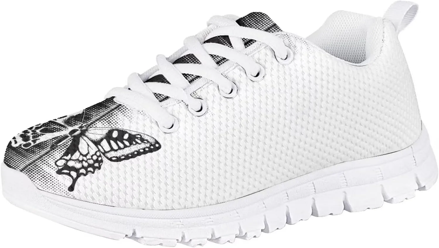 Little/Big Kids Running Shoes Strap Athletic Tennis Shoe White Sole Sport Sneakers