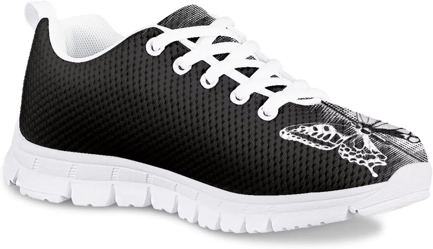 Little/Big Kids Running Shoes Strap Athletic Tennis Shoe White Sole Sport Sneakers