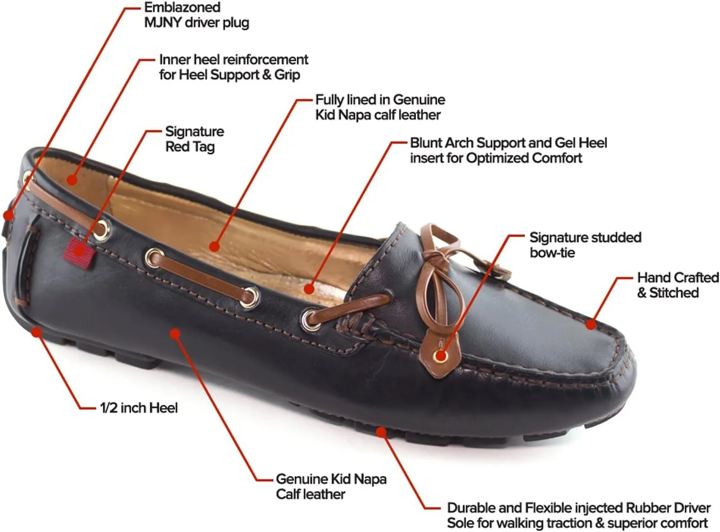 Marc Joseph New York Women's Cypress Hill Loafer Flat