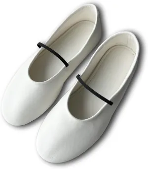 Mary Jane Ballet Flats Women Round Toe Ballerina Slip On Flats Comfortable Soft Flat Shoes for Women
