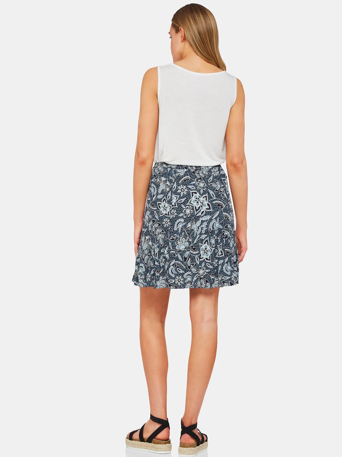 Melicent Floral Print Skirt