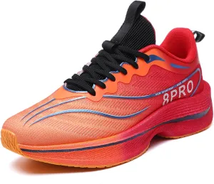 Men‘s Athletic Running Shoes Lightweight Non Slip Walking Shoes Trail Mesh Breathable Cushioning Sneakers Outdoor Jogging Shoes for Men