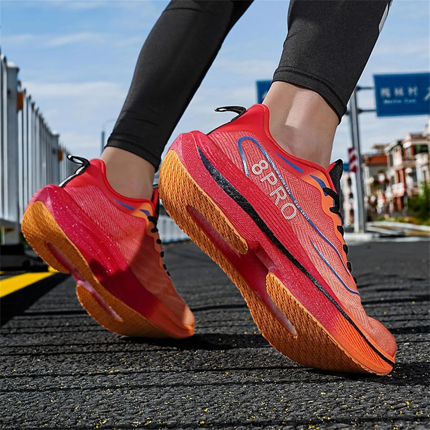 Men‘s Athletic Running Shoes Lightweight Non Slip Walking Shoes Trail Mesh Breathable Cushioning Sneakers Outdoor Jogging Shoes for Men