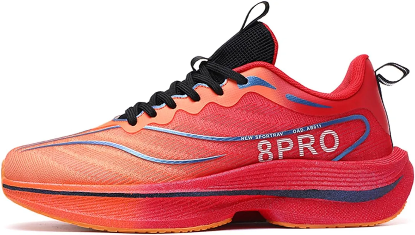 Men‘s Athletic Running Shoes Lightweight Non Slip Walking Shoes Trail Mesh Breathable Cushioning Sneakers Outdoor Jogging Shoes for Men