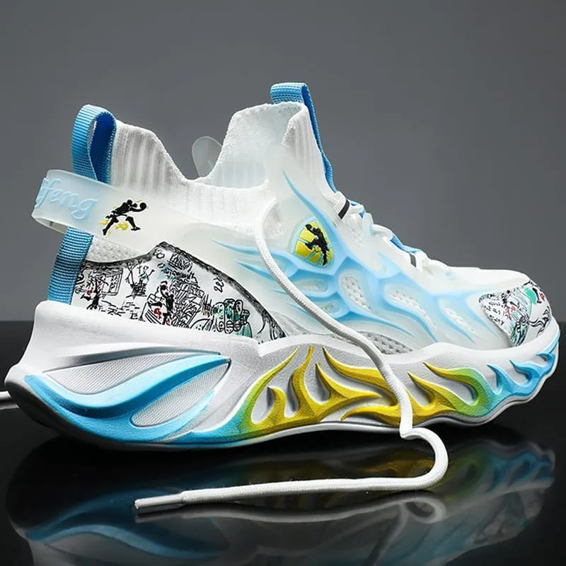 Men's Blade Sneakers for Men Shoes Mens Tennis Trail High Top Running Athletic Fashion Size Basketball