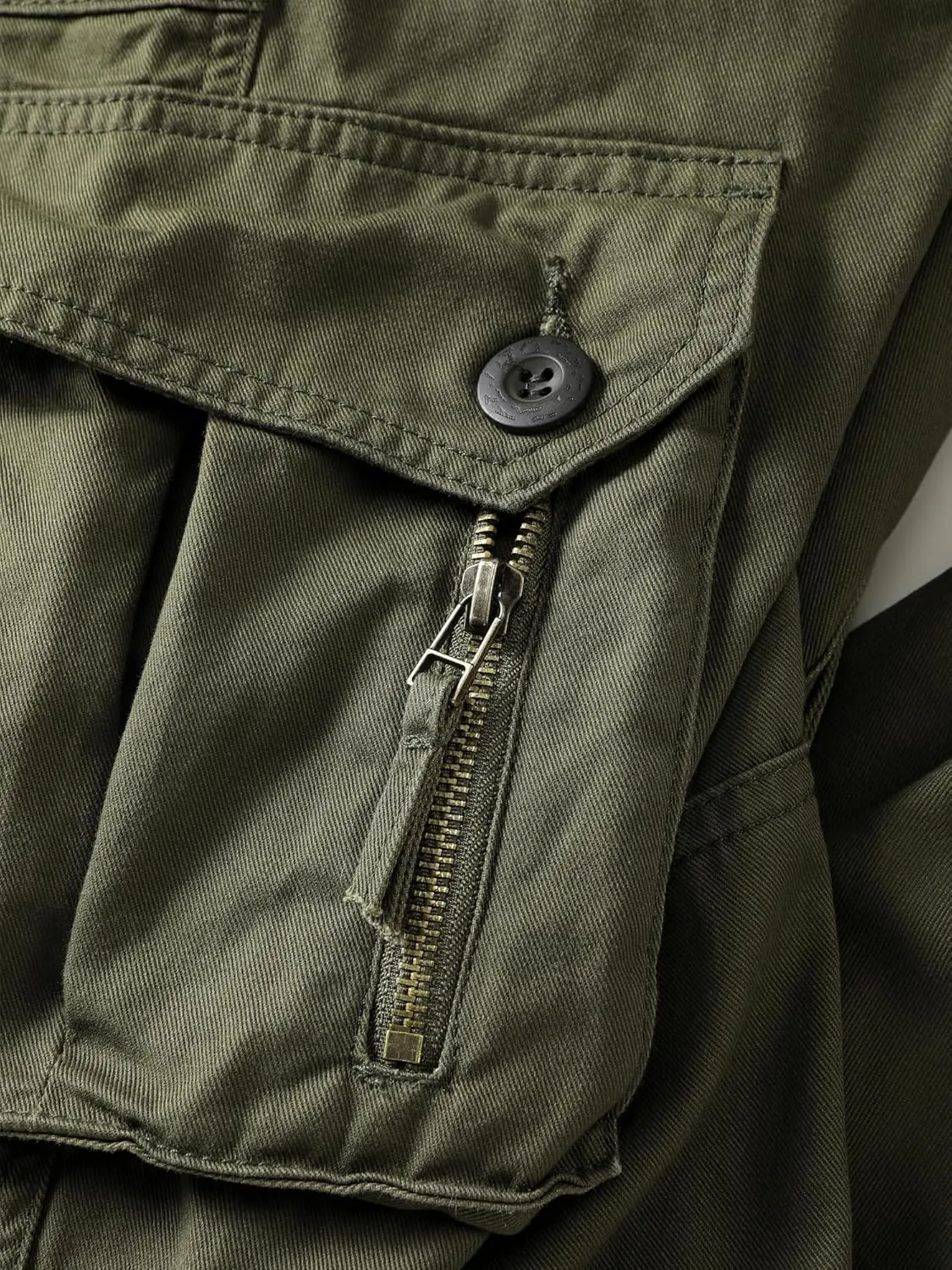 Men's Cargo Work Pants Cotton Casual Wild Outdoor Ripstop Camo Trousers with 9 Pockets