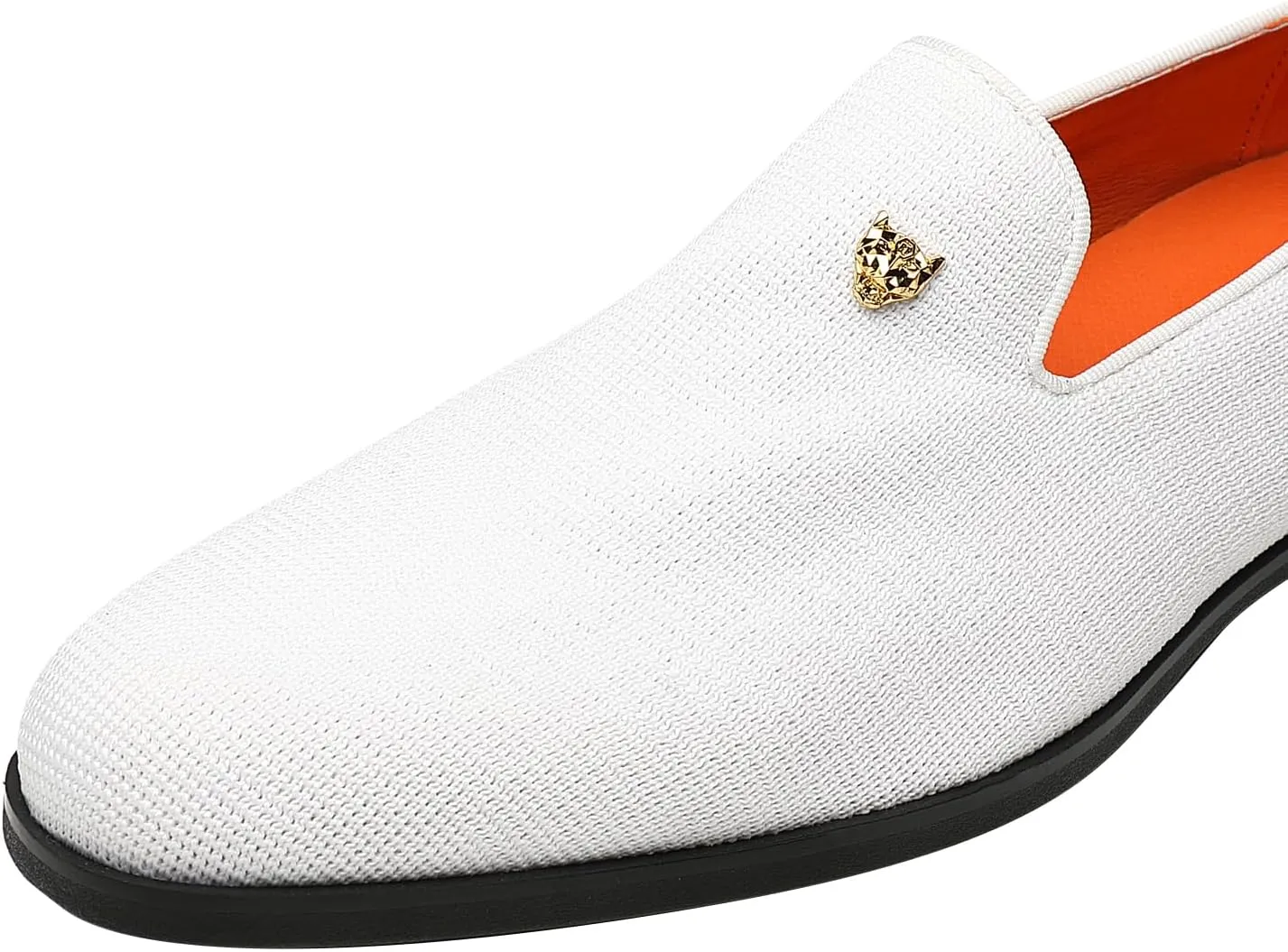Men's Dress Loafers Stylish Flying Woven Party Wedding Shoes