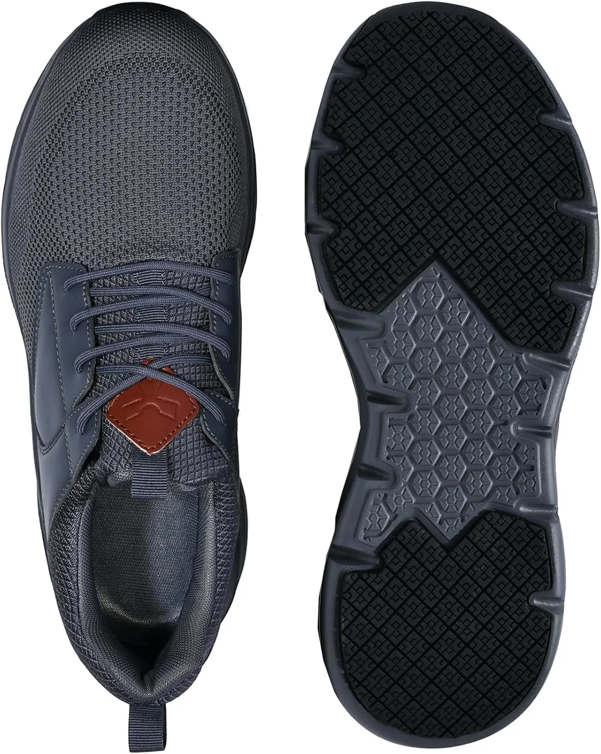Men's Non Slip Work Shoes Walking Shoes Slip Resistant Restaurant Waterproof Shoes Food Service Chef Kitchen Breathable Sneakers