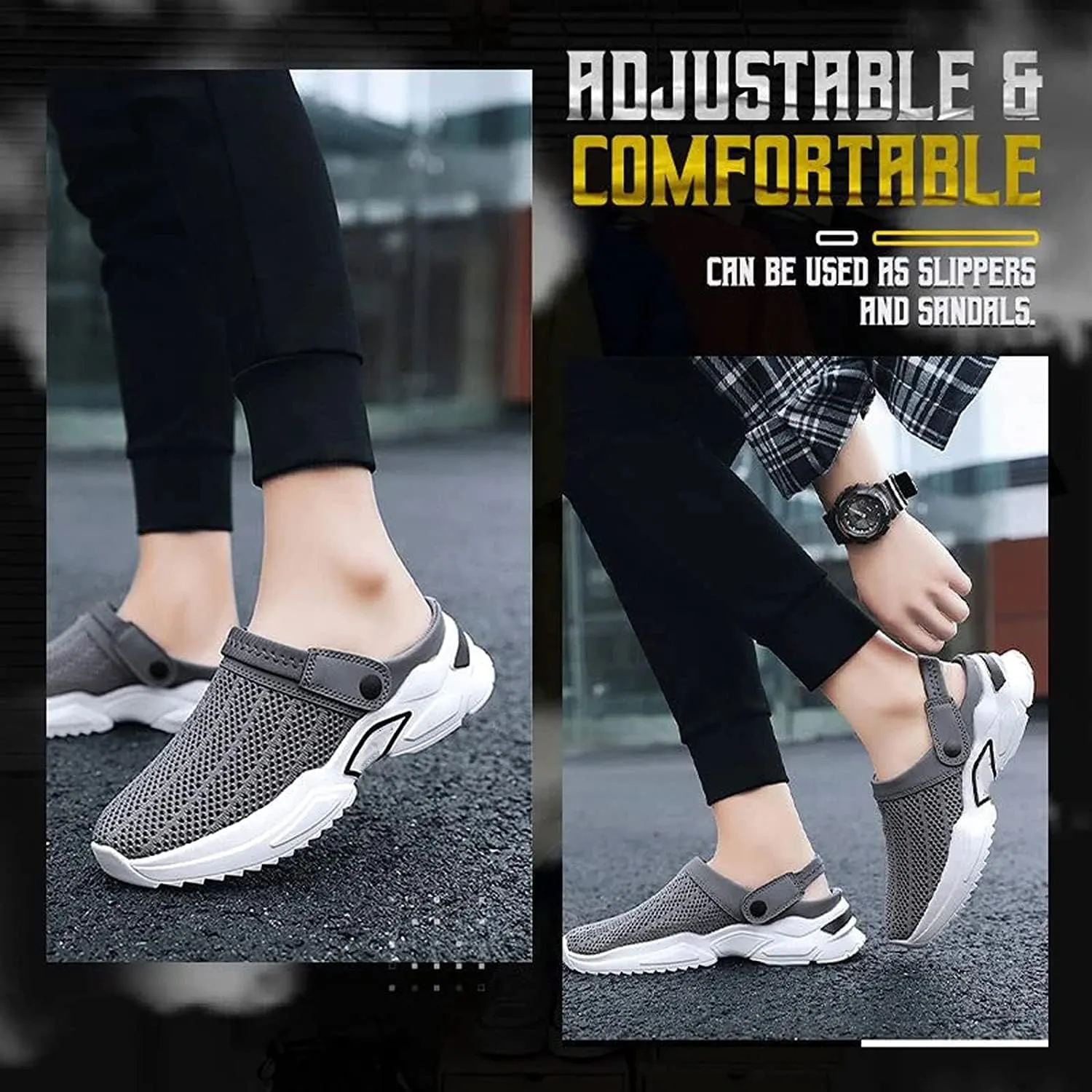Men’s Orthopedic Hollow-Out Summer Sandals, 2024 New Mens Orthopedic Sandals Soft Breathable with Arch Support