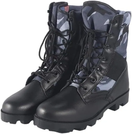 Men's outdoor hiking boots desert boots military fans jungle off-road training, high top hiking boots
